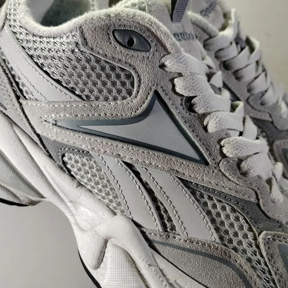 Reebok Royal Charge Sneaker Men US 10.5 Chunky Gray White Casual Lifestyle Shoes